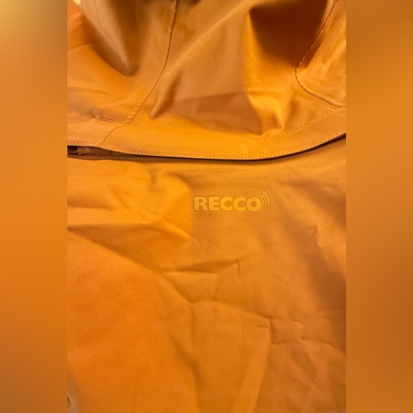 Patagonia Orange and Gray Raincoat - Picture 4 of 8